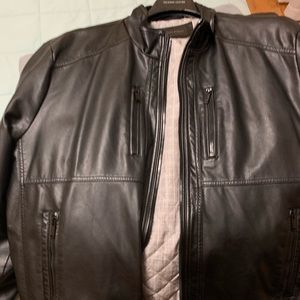 Calvin Klein leather jacket
